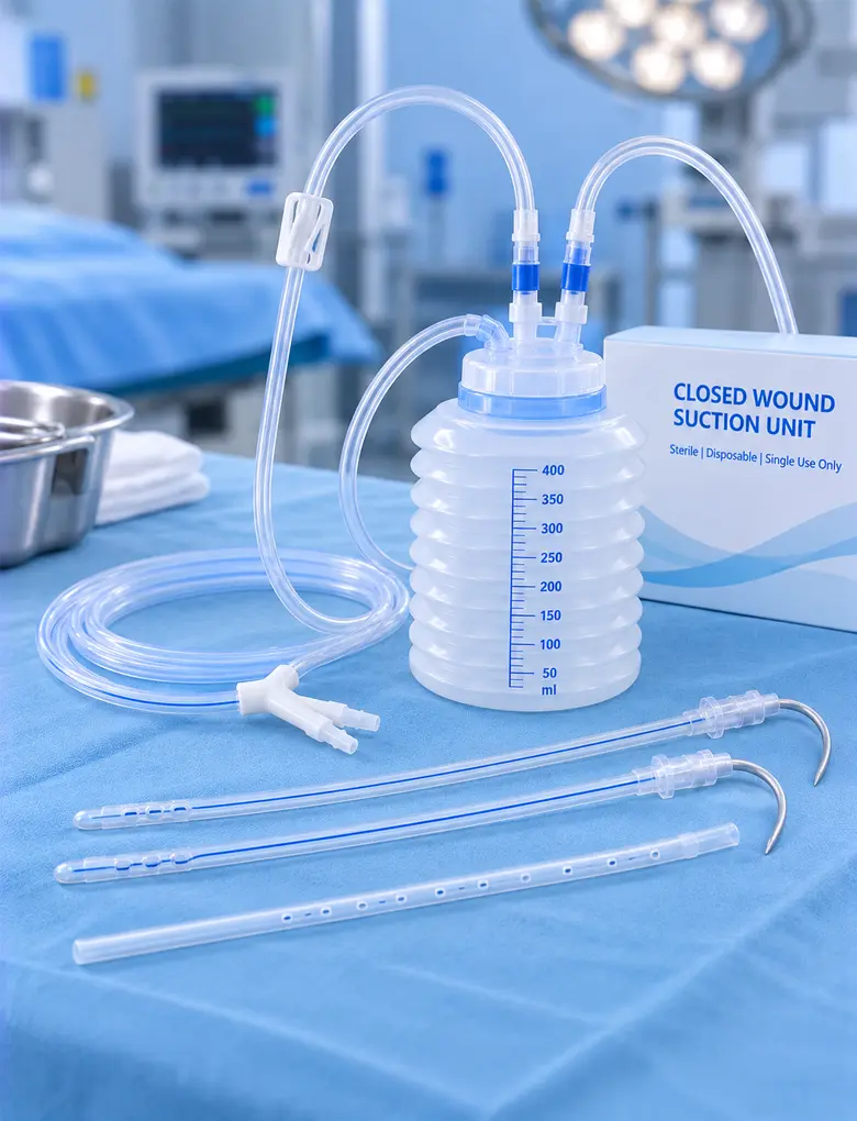 close_wound_suction_unit